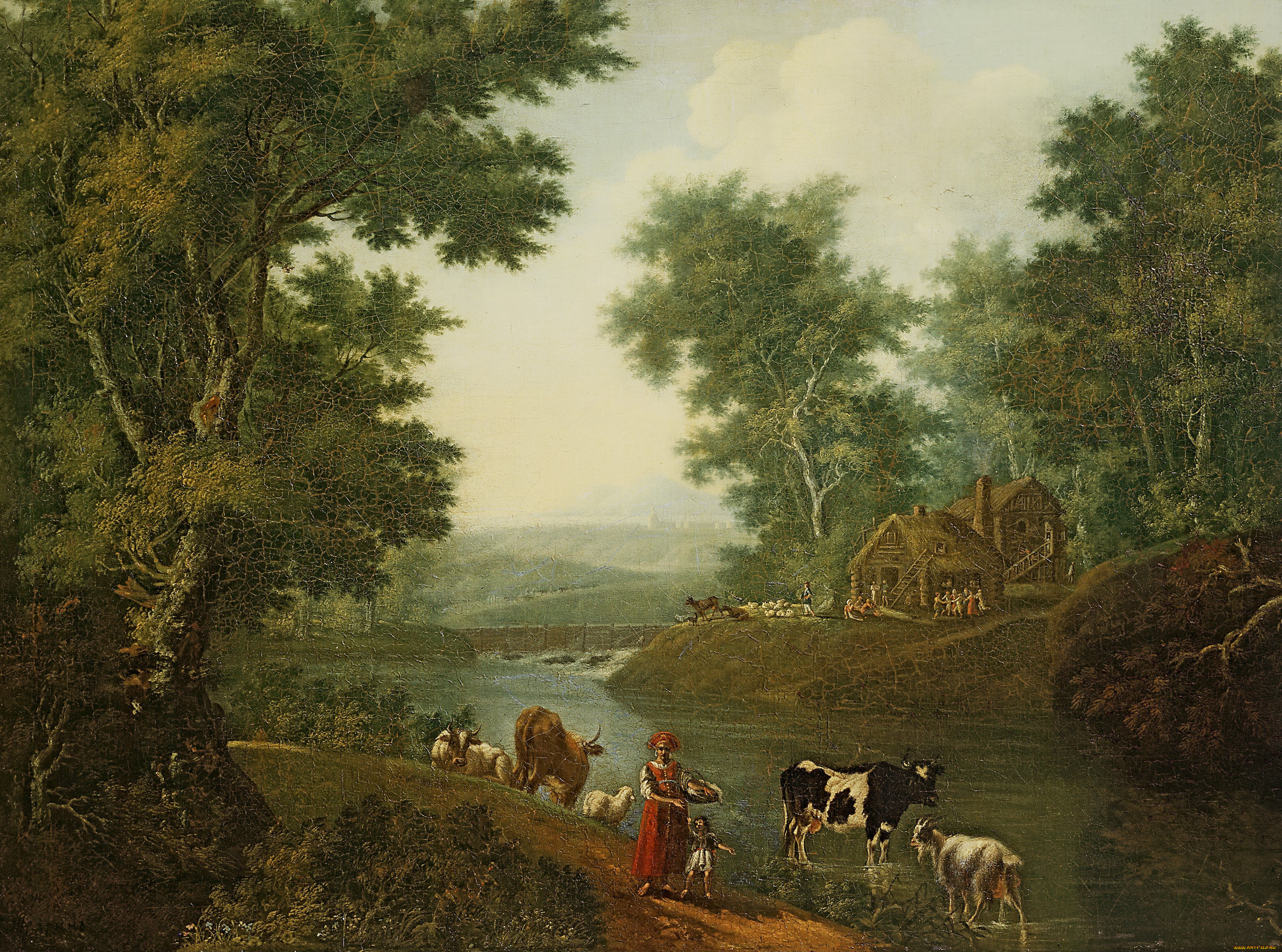 Художники в жанре пейзажа. С.Ф. Щедрин (1745 – 1804).